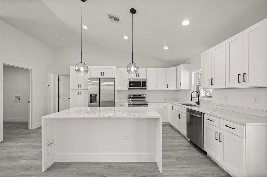 Furnished interior view inside a new home in , Ocala (Image 9).