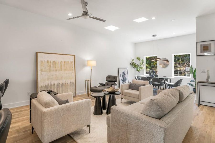 Furnished interior view inside a new home in Freedom Townhomes, Atlanta (Image 8).
