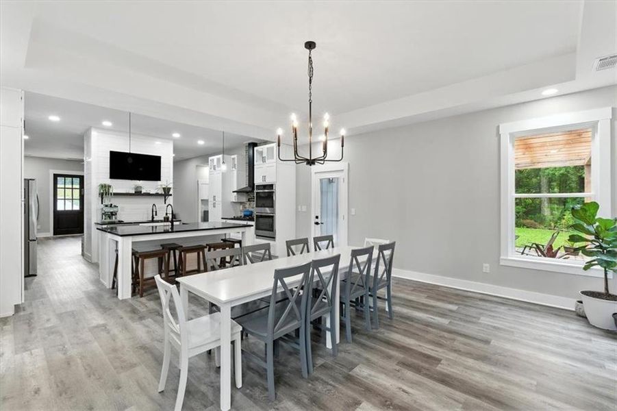 Furnished interior view inside a new home in , Adairsville (Image 36).