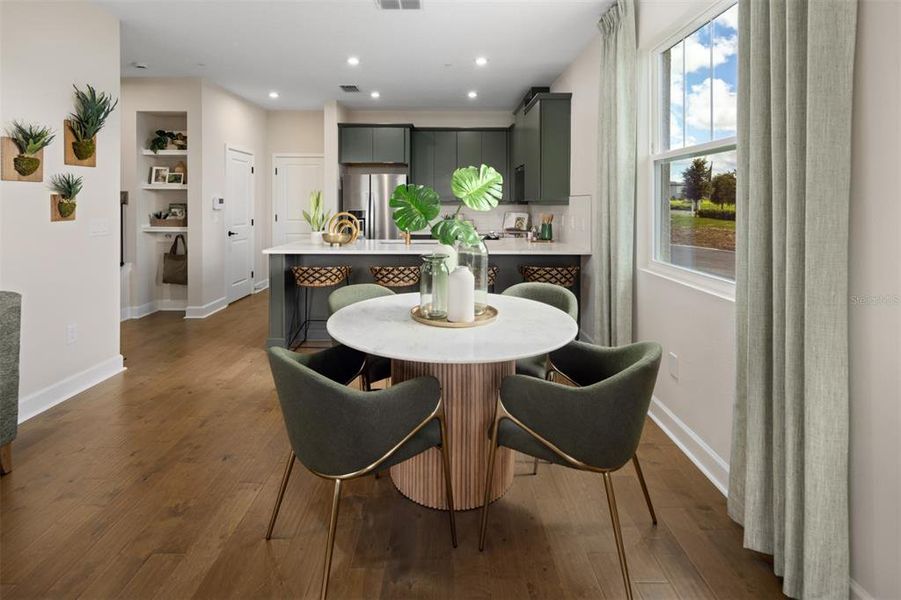 Furnished interior view inside a new home in Meadowlark Landing, Apopka (Image 6). Furnished interior view inside a new home in Meadowlark Landing, Apopka (Image 6).