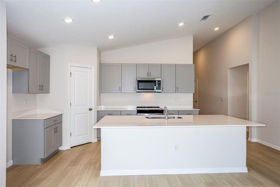 Furnished interior view inside a new home in Pasadena Landing, Wesley Chapel (Image 4). Furnished interior view inside a new home in Pasadena Landing, Wesley Chapel (Image 4).