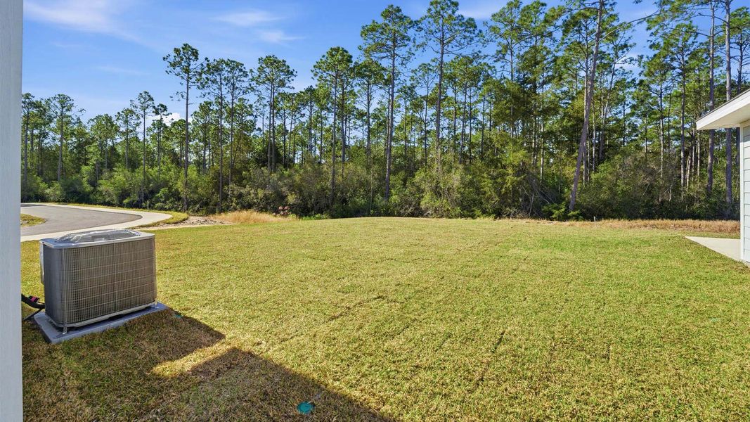 Representative exterior details of a home built from the The Monroe by D.R. Horton in Chateau Nemours, Port Saint Joe (Image 28).