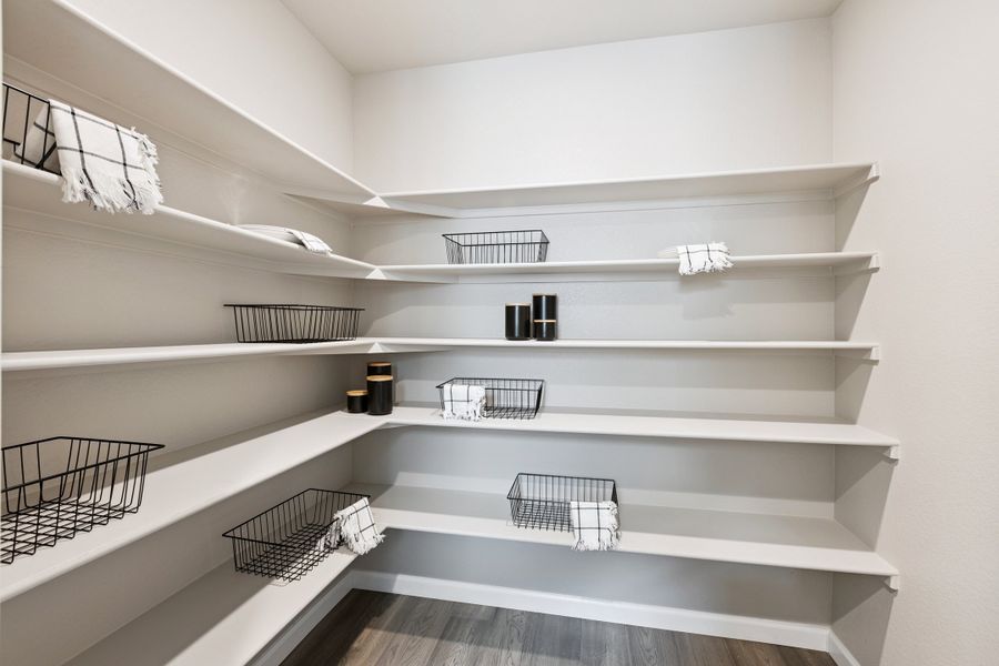 Representative furnished interior of a home built from the Silverton by Risewell Homes in Highlands Preserve, Mead (Image 5).