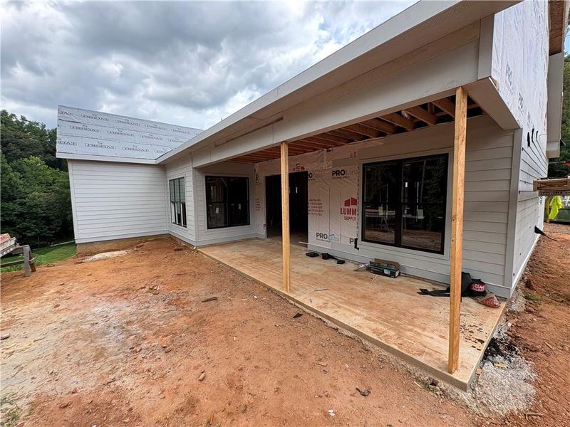 In-progress construction of a new home in , Holly Springs, GA (Image 25). In-progress construction of a new home in , Holly Springs, GA (Image 25).