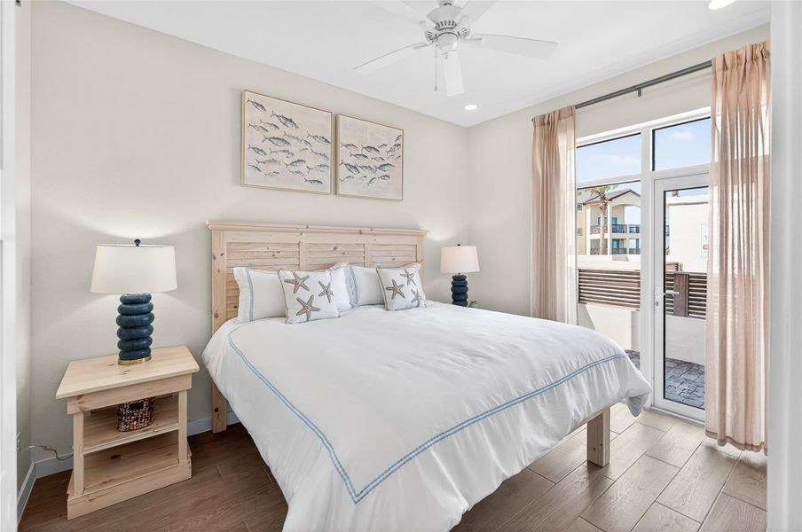 Furnished interior view inside a new home in , Port Aransas (Image 17).