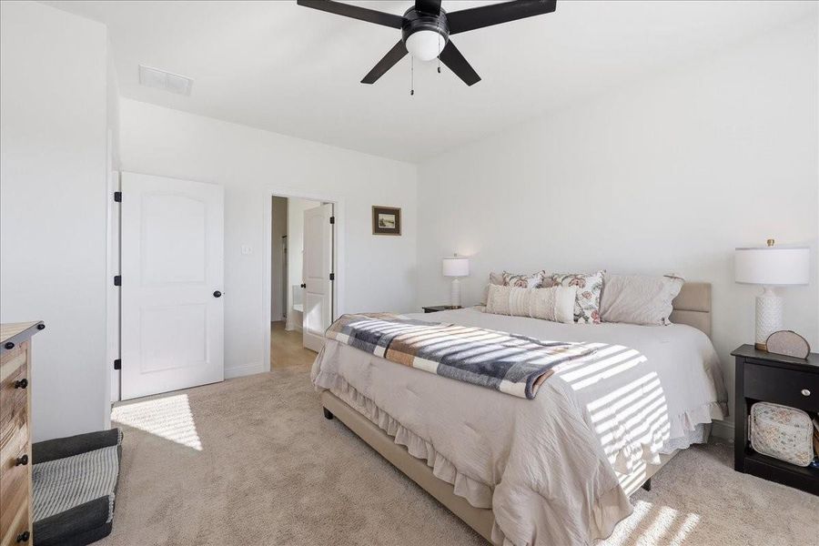 Furnished interior view inside a new home in , Orange (Image 8).