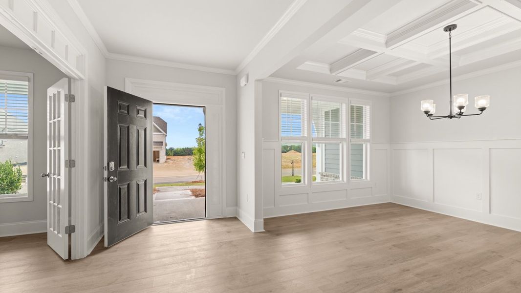 Spacious, unfurnished interior of a new home in Thalley Creek Estates, Cumming (Image 16). Spacious, unfurnished interior of a new home in Thalley Creek Estates, Cumming (Image 16).