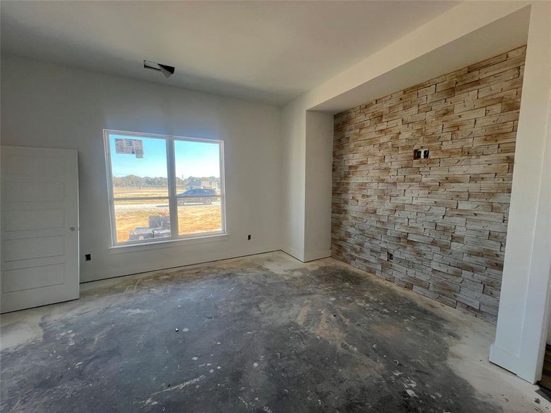 In-progress construction of a new home in Zion Valley, Springtown, TX (Image 6).