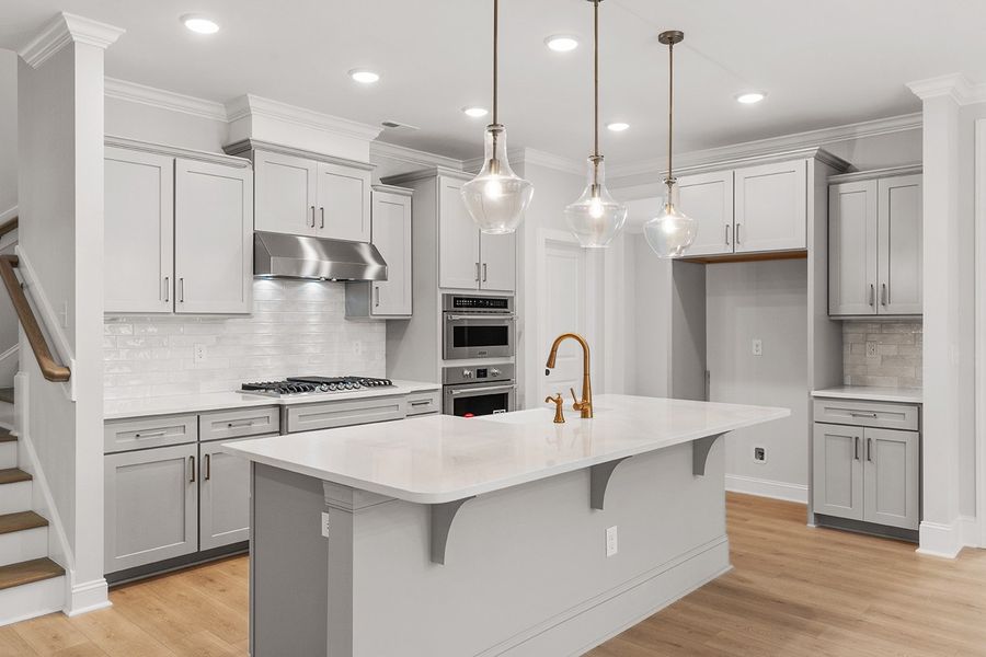 Representative furnished interior of a home built from the The Wisteria by RobuckHomes in East & Mason, Wilmington (Image 9).