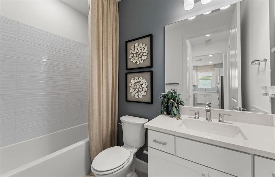 Furnished interior view inside a new home in Shores at Stillwater, Englewood (Image 10).