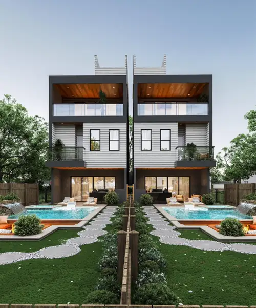 Condo located in Houston, TX showcasing its design and architecture (Image 3).