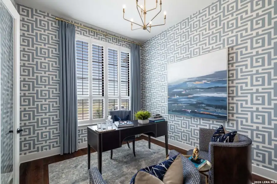 Furnished interior view inside a new home in Mayfair, New Braunfels (Image 5).