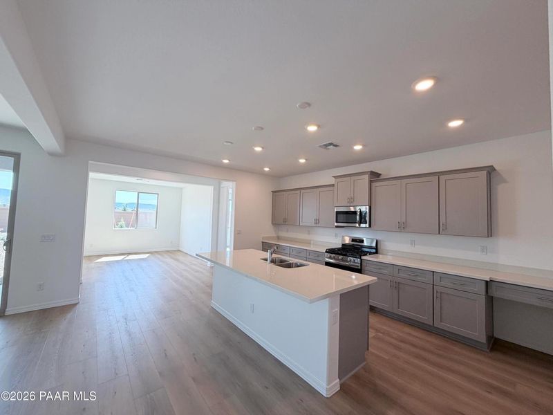 Furnished interior view inside a new home in North Ridge at Pronghorn Ranch, Prescott Valley (Image 7).