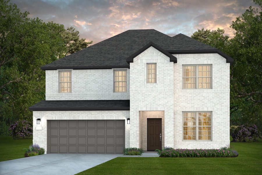 Representative exterior photo of a completed home built from the Taylor by Pulte Homes in Nopal Valley, San Antonio, TX (Image 14). Representative exterior photo of a completed home built from the Taylor by Pulte Homes in Nopal Valley, San Antonio, TX (Image 14).