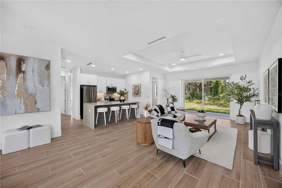 Furnished interior view inside a new home in , Port Charlotte (Image 5).