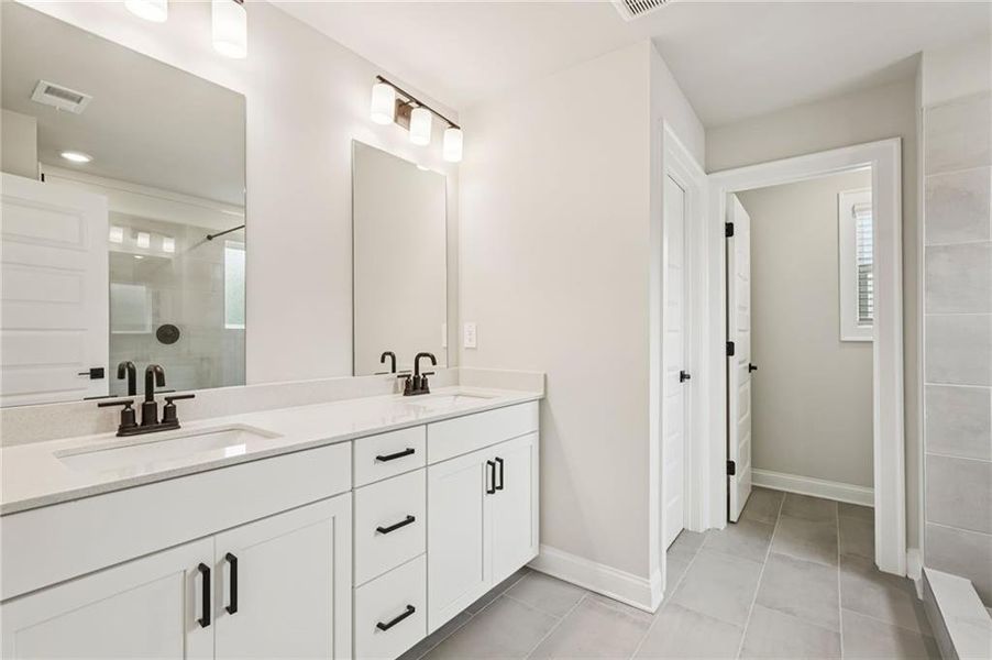 Furnished interior view inside a new home in Hemingway - Reserve Series, Cumming (Image 18).