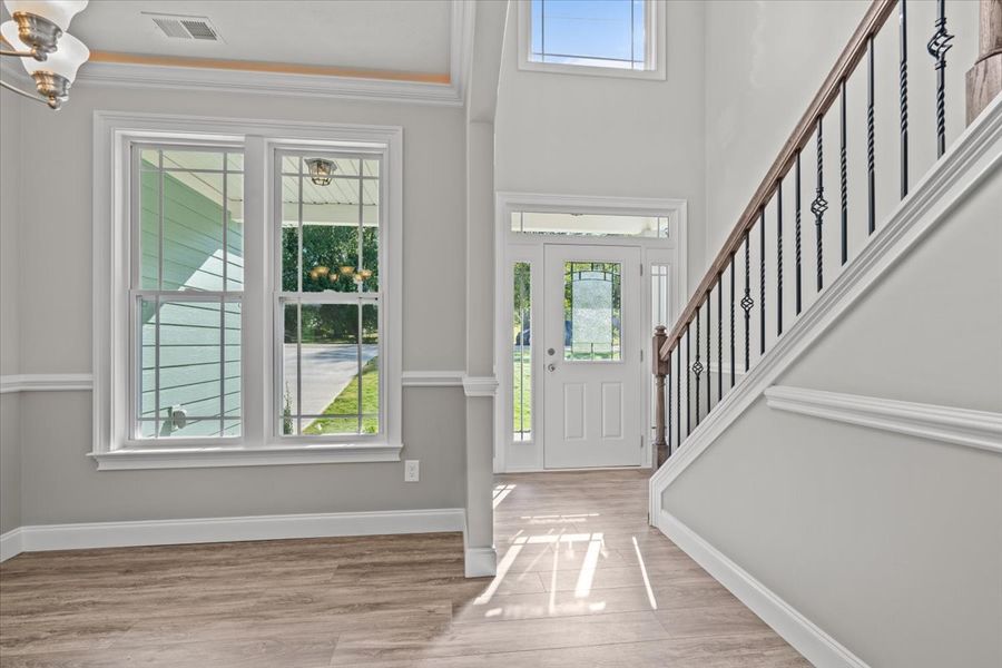 Representative unfurnished interior of a home built from the Enory by Enchanted Homes in Guadalupe Heights, Seguin (Image 20).