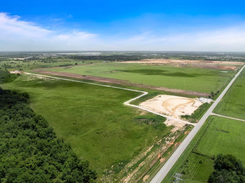 Site preparation for new homesites in Sanford Farms, Waller (Image 21). Site preparation for new homesites in Sanford Farms, Waller (Image 21).