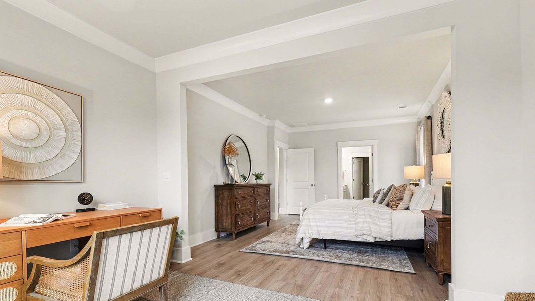 Furnished interior view inside a new home in Chapman Village, Conway (Image 18). Furnished interior view inside a new home in Chapman Village, Conway (Image 18).