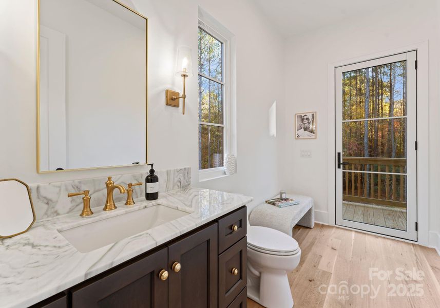 Furnished interior view inside a new home in , Denver (Image 30).