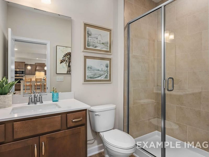 Furnished interior view inside a new home in Retreat at North Main, Lillington (Image 16).