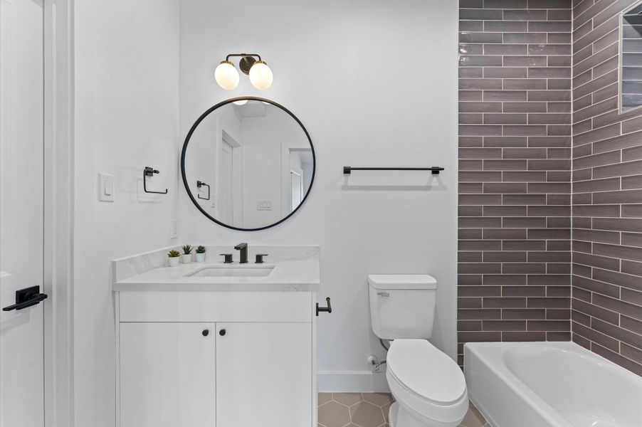 Closet space to the left