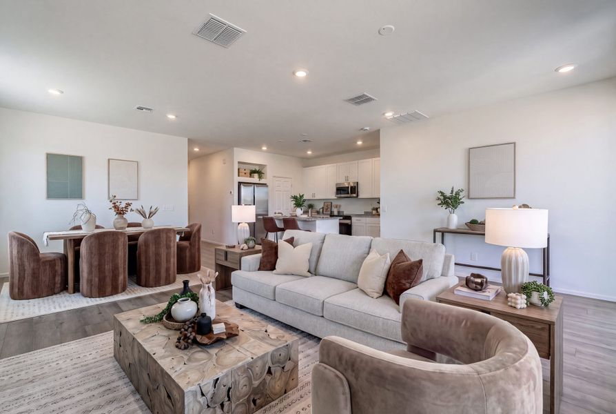 Furnished interior view inside a new home in North Copper Canyon, Surprise (Image 5).