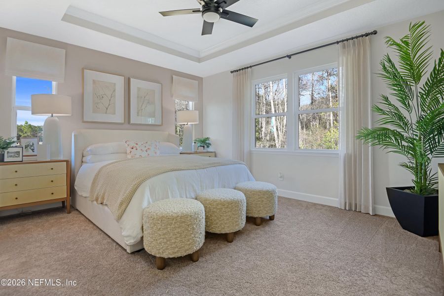 Furnished interior view inside a new home in Brookestone, St. Augustine (Image 11).