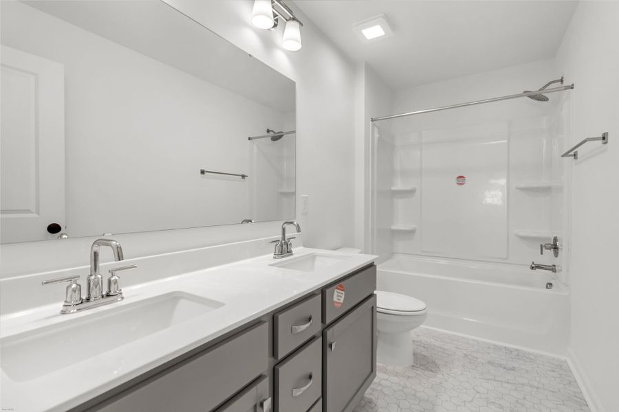 Furnished interior view inside a new home in Homecoming, Ravenel (Image 27).