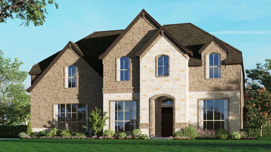 Representative exterior photo of a completed home built from the Concept 3135 by Risewell Homes in Silo Mills, Joshua, TX (Image 19). Representative exterior photo of a completed home built from the Concept 3135 by Risewell Homes in Silo Mills, Joshua, TX (Image 19).