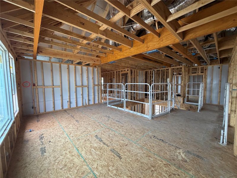 In-progress construction of a new home in Lariat, Liberty Hill, TX (Image 23).