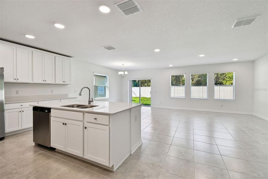 Furnished interior view inside a new home in Meadow Oaks, Hudson (Image 9).