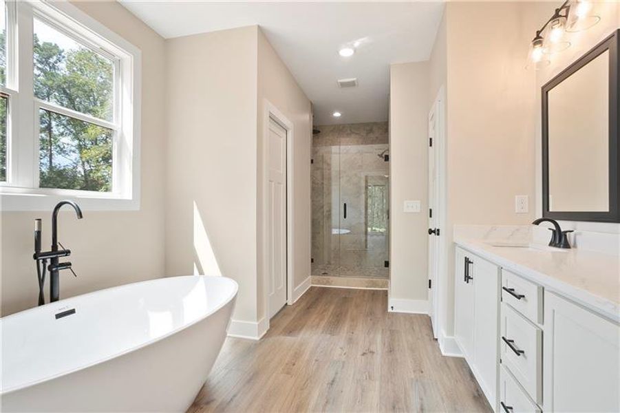 Furnished interior view inside a new home in , Carrollton (Image 8).