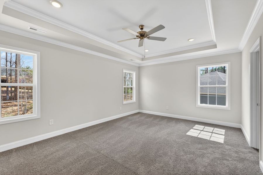 Spacious, unfurnished interior of a new home in Crystal Village, Albemarle (Image 14).