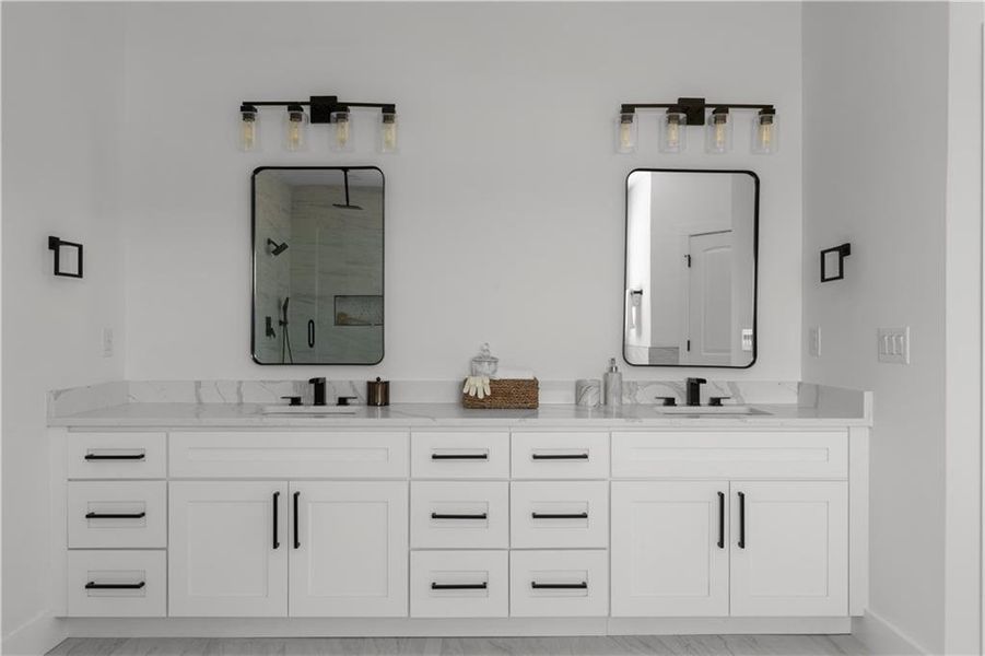 Furnished interior view inside a new home in , Social Circle (Image 52).