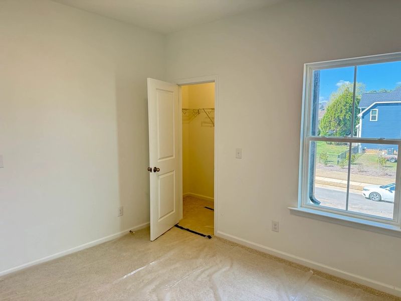 In-progress construction of a new home in Rowland's Grant, Fuquay Varina, NC (Image 21).