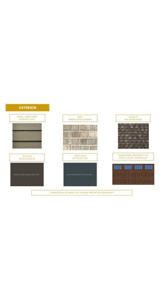 Sample of building materials used in homes in Cordera, Concord (Image 8).