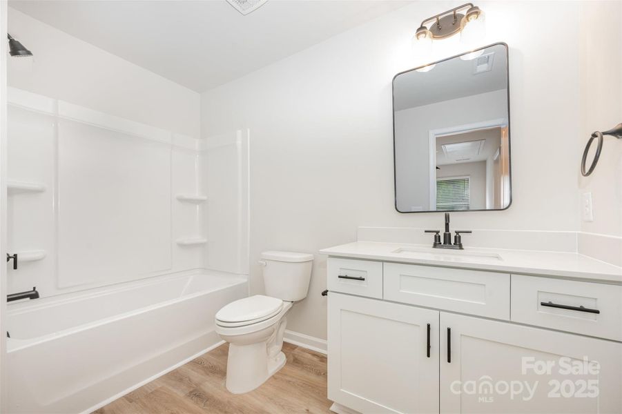 Furnished interior view inside a new home in , Charlotte (Image 10).