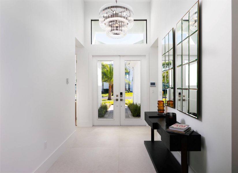 Furnished interior view inside a new home in Apex at Avenir, Palm Beach Gardens (Image 21).