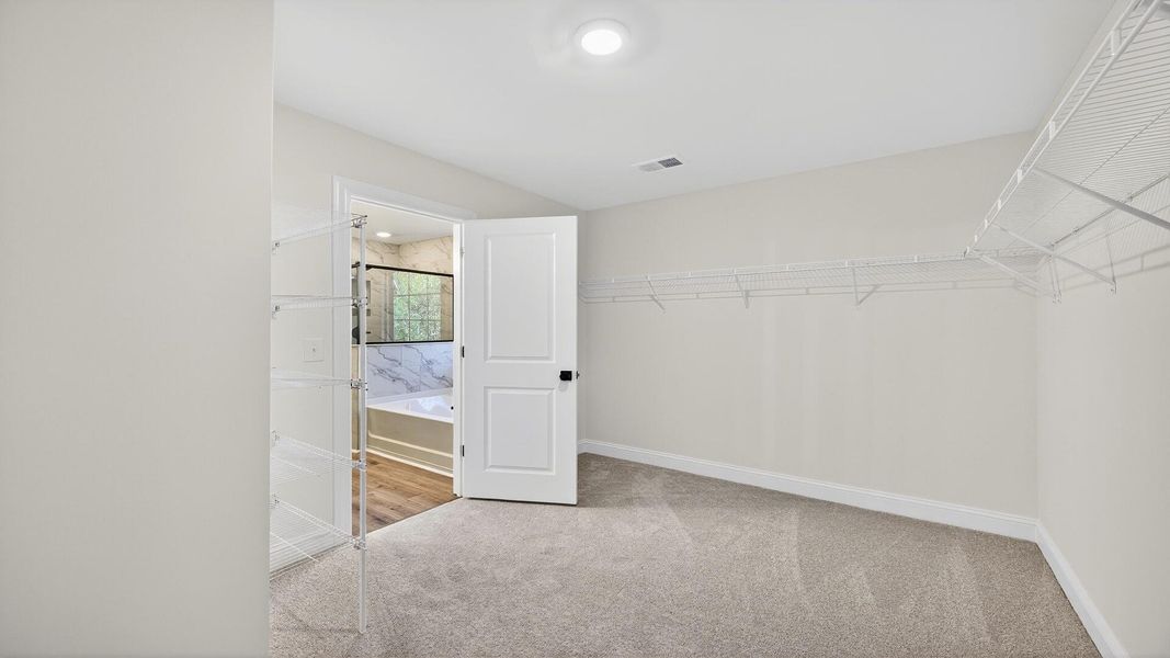 Spacious, unfurnished interior of a new home in Creekside at Andrews, Summerville (Image 19).