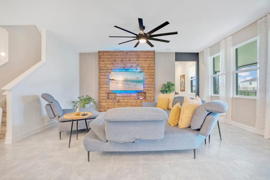 Furnished interior view inside a new home in Providence, Davenport (Image 25). Furnished interior view inside a new home in Providence, Davenport (Image 25).