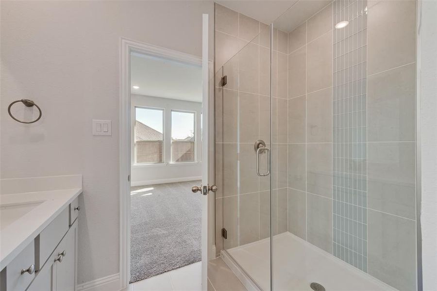 Furnished interior view inside a new home in Villages of Hurricane Creek, Anna (Image 10). Furnished interior view inside a new home in Villages of Hurricane Creek, Anna (Image 10).