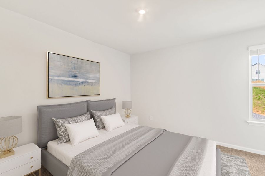 Representative furnished interior of a home built from the The Rainey by Stanley Martin Homes in Village Point, Shallotte (Image 16).