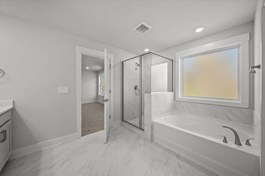 Furnished interior view inside a new home in Riverwood Farm, Piedmont (Image 14). Furnished interior view inside a new home in Riverwood Farm, Piedmont (Image 14).