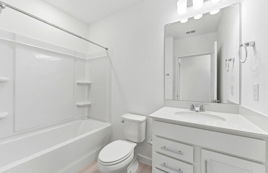Furnished interior view inside a new home in Riverwood, Zephyrhills (Image 13).