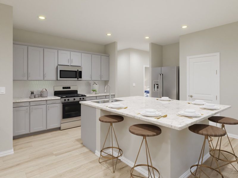 The Sequoia kitchen.