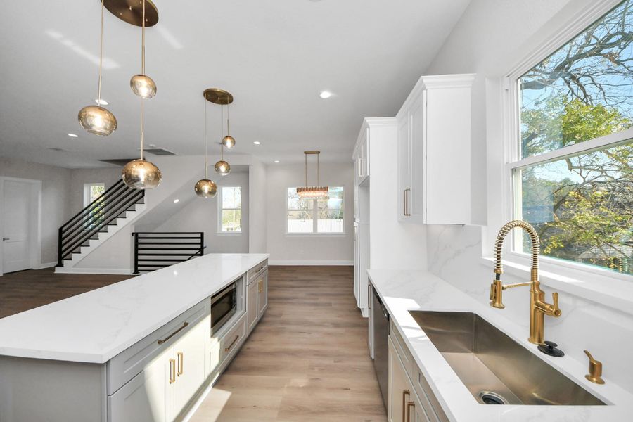 Furnished interior view inside a new home in , Houston (Image 28).