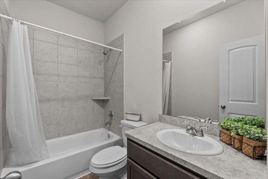 Furnished interior view inside a new home in Mecom Way, Hitchcock (Image 19). Furnished interior view inside a new home in Mecom Way, Hitchcock (Image 19).