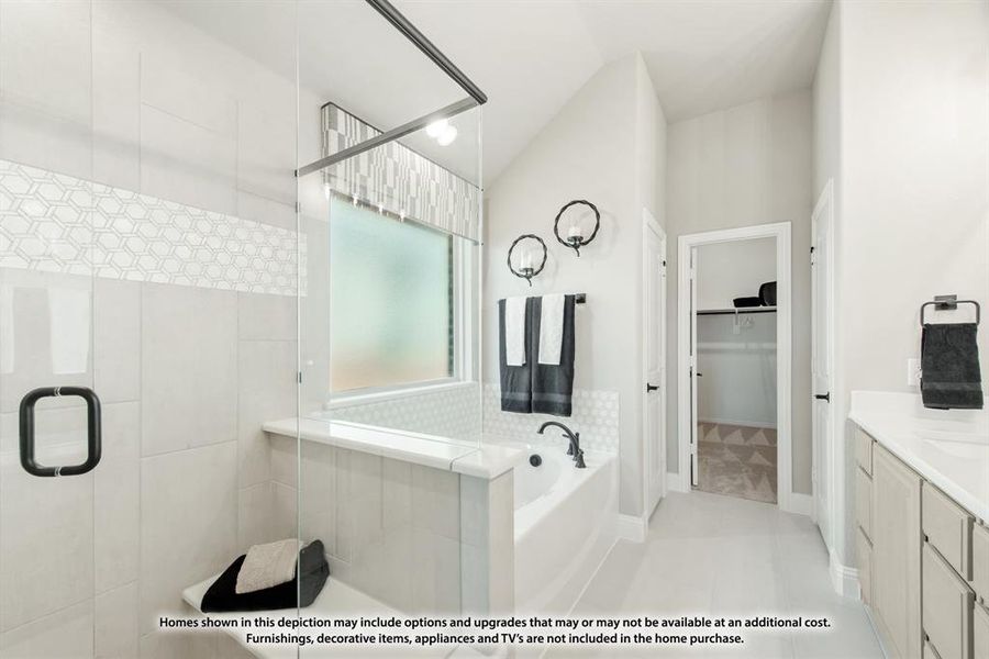 Furnished interior view inside a new home in Hampton Park, Glenn Heights (Image 7).