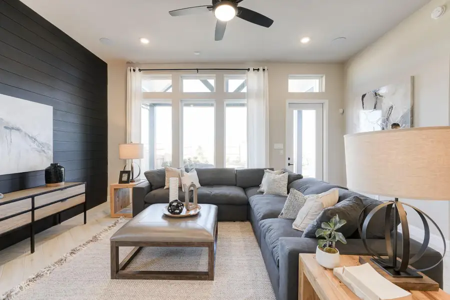 Furnished interior view inside a new home in Bridgeland: Signature Collection, Cypress (Image 5).